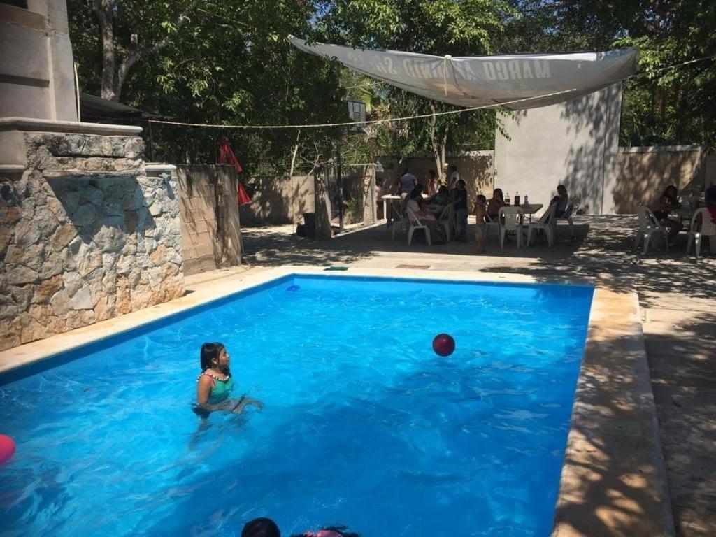 Hospedaje Papagrande Homun Bagian luar foto